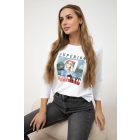 Brooklyn női felső (fehér)